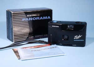 Miranda Solo Panorama 35mm Film Point & Shoot Camera * Tested & Fully Working