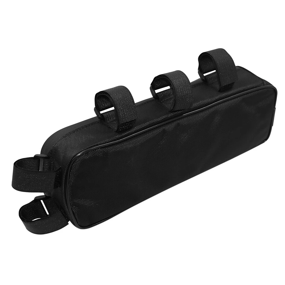 32*10*6cm Mountain Bicycle Bike Tube Front Frame Bag Case Battery Storage MTB - Image 2 of 4