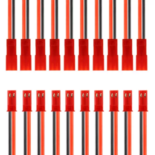 50 Paar 150 mm für JST Stecker Verbindungskabel Stecker & Buchse für RC Lipo Akku USA - Bild 17 von 22