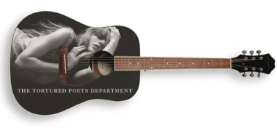 TAYLOR SWIFT The Tortured Poets Department F/S Acoustic Guitar BRAND NEW IN BOX