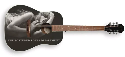 TAYLOR SWIFT The Tortured Poets Department F/S Acoustic Guitar BRAND NEW IN BOX