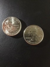 U.S. Virgin Islands Quarter, P D, set of 2 coins.  uncirculated , from Mint bags