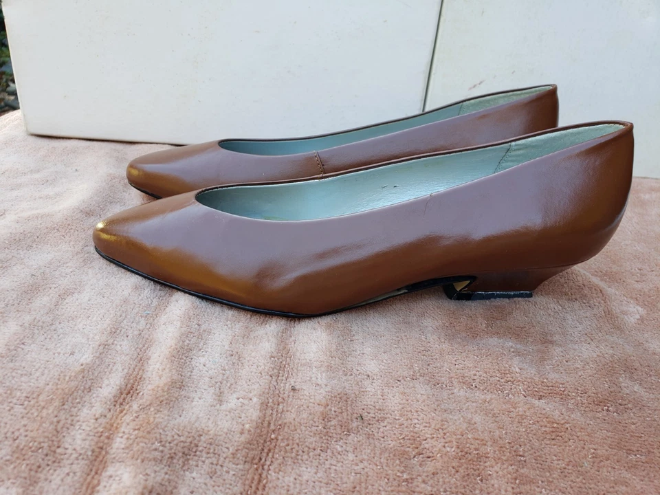 Zapatos de salón vintage para mujer Dolcis talla 6,5 Comfort Collection nunca usados Foto 3 de 4