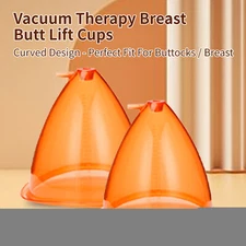 2PCS 70-210ML Breast Enhance Butt Lift Cups For Vacuum Suction Therapy Machine