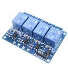 DC 12V 4 Channel Relay Module Optocoupler For Arduino ARM AVR DSP PIC HD23L