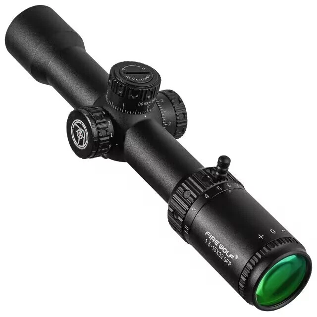 Optics 1.5-15X32 Scope SFIR Tactical Riflescope Red Illumination Reticle Sight - Image 3 of 4