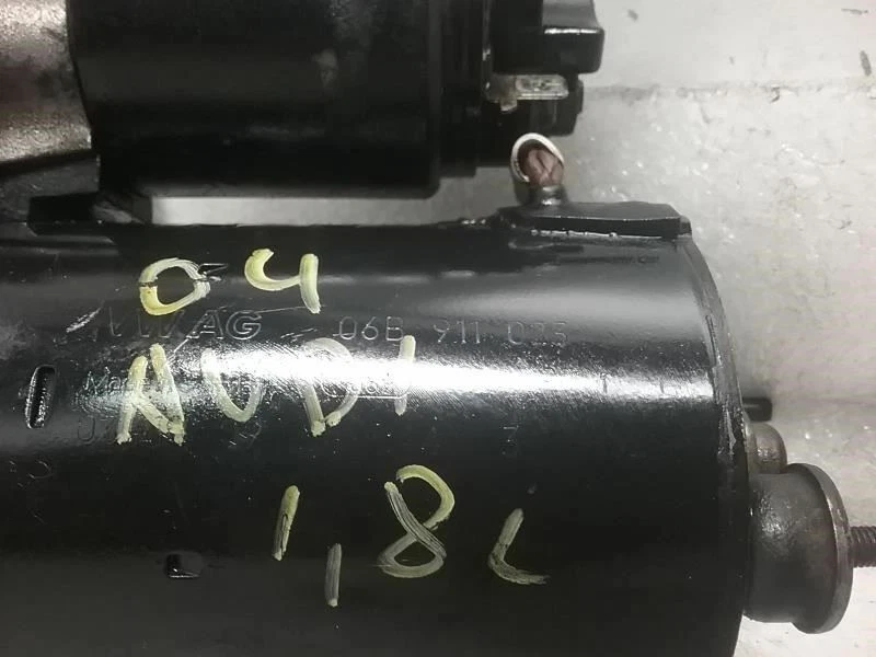 Starter Motor Sedan Thru VIN 030000 Fits 99-05 AUDI A4  06B911023  0001107073 - Image 2 of 4