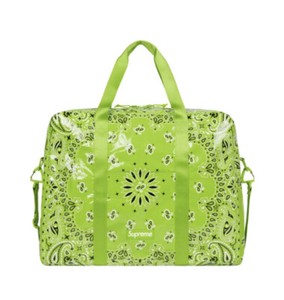 supreme bandana tarp large duffle bolsa