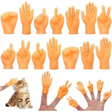 Mini Hände Fingerpuppen，14 Stück Kleine H...