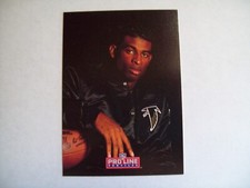 DEION SANDERS 1992 PRO LINE #459 PROLINE PROFILES 9 of 9 insert Atlanta Falcons