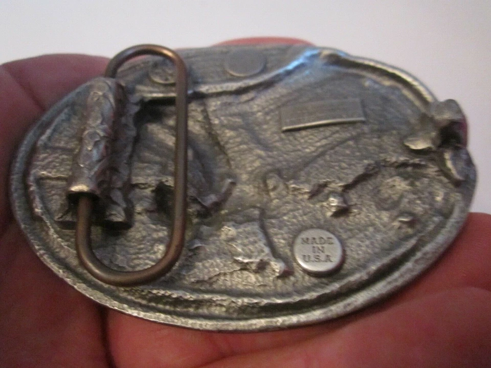 1984 BERGAMOT EAGLE DESIGN THEME BELT BUCKLE - GW-14 - Image 3 of 3