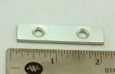 Mending Plate Zinc 2" x 1/2"  10/Pkg Furniture Repair Joining Bracket Brace