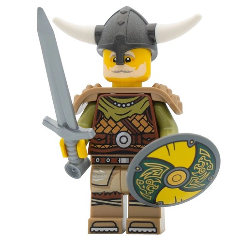 Lego Minifig Viking Chieftain Viking Archer Lot 21343 Viking