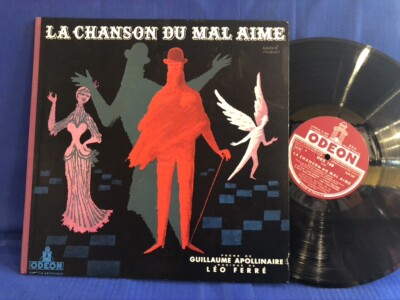 LEO FERRE CHANSON MAL AIME ODX 168 ORIGINAL FRANKREICH LP EXC+