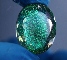 74.45 Ct NATURAL Monarch Fire Opal Doublet Oval Cut Loose Gemstone Certified