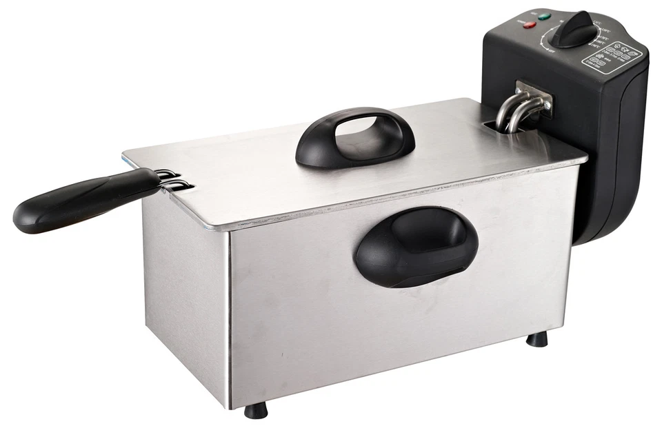DESKI Edelstahl-Fritteuse - 2000W (613-400959)