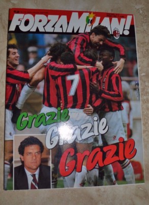 Rivista Forza Milan n.1 - 1988 - P. Maldini un Ragazzo Irresistibile