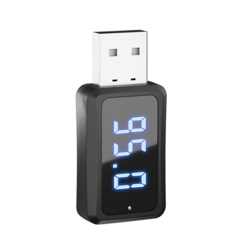 USB Bluetooth 5.3 Wireless Car FM Transmitter Aux Stereo Audio Receiver Adapter - Foto 5 di 14
