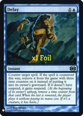 MTG Foil Mystery Booster MB1 Delay MINT | eBay