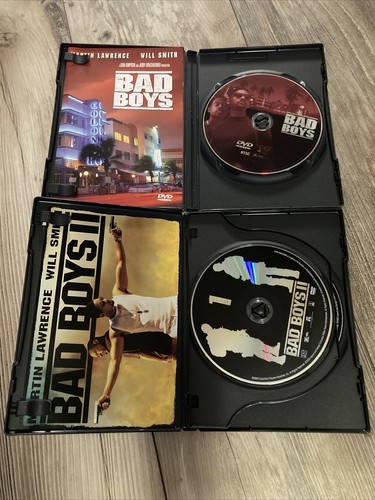 Bad Boys 1 and 2 DVD Lot Will Smith Martin Lawrence - Picture 3 of 3