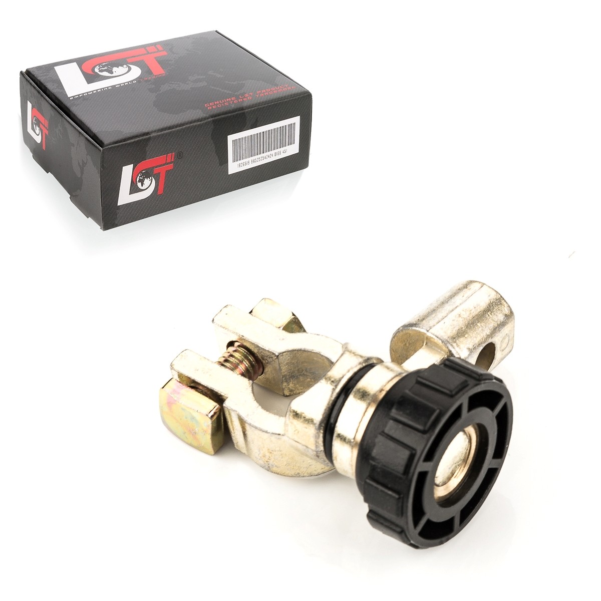Car Battery Disconnect Isolator with Round Knob Black for OPEL Car