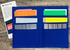 Math  U  See Manipulatives Fraction Overlay 37-Piece Complete Set EUC