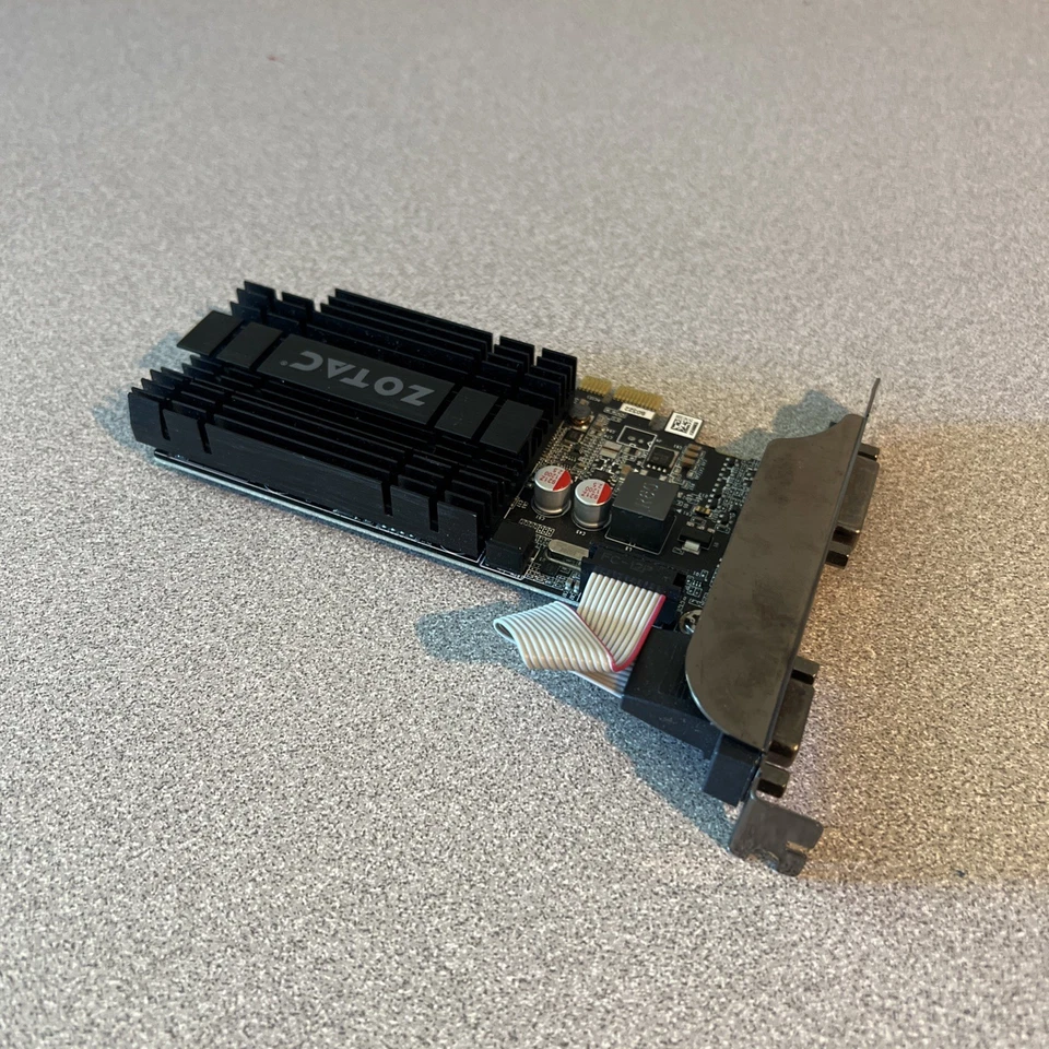 Zotac ZT-71304-20L graphics PCI-E 64BIT card, NVIDIA GeForce GT 710 1GB GDDR3 - Image 4 of 4