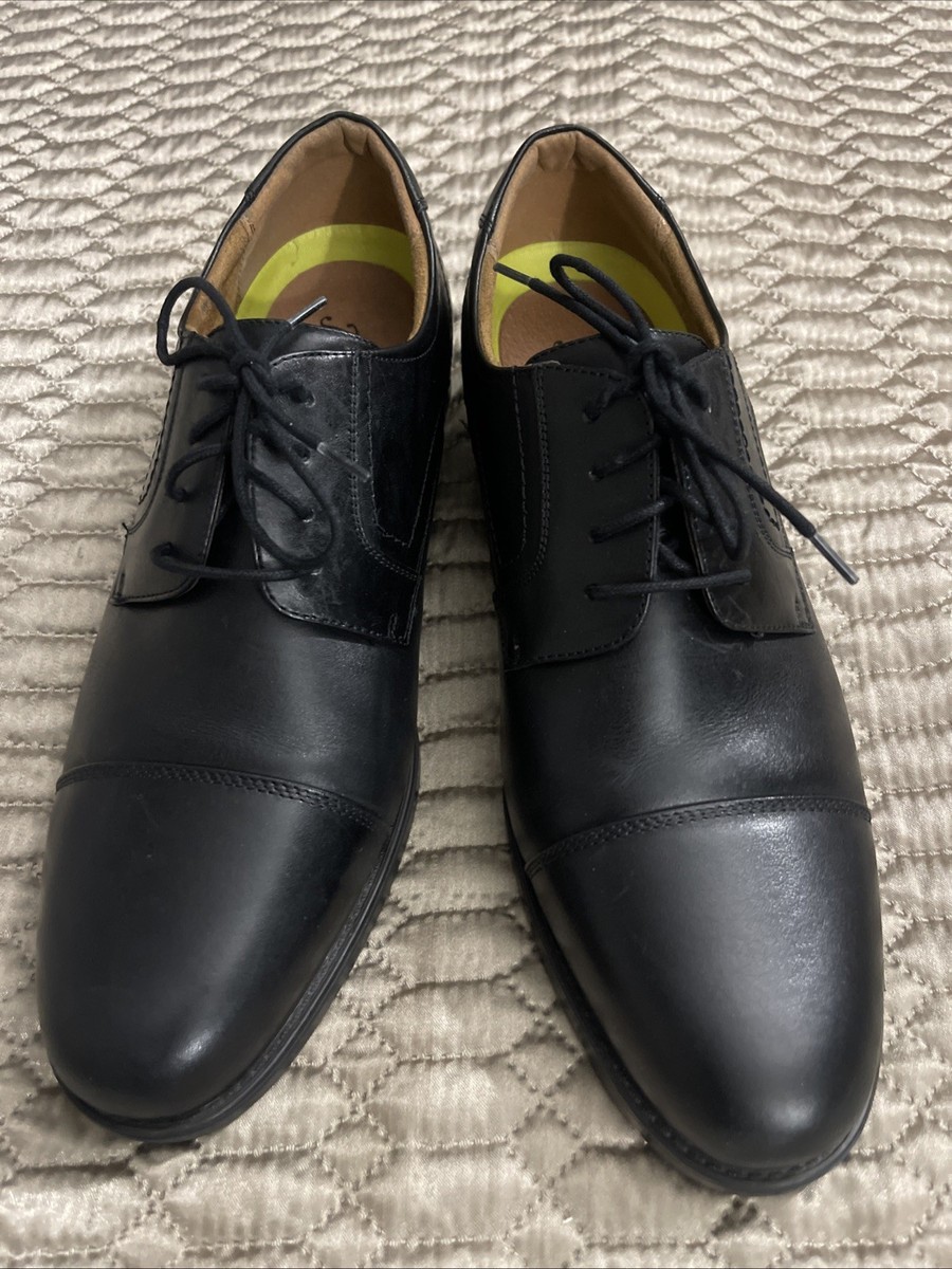 Florsheim Comfortech Ortholite Mens Size 13d Black Cap Toe  display picture 1