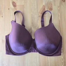 Auden 36DDD Purple Nursing Full Coverage Tee Shirt Bra