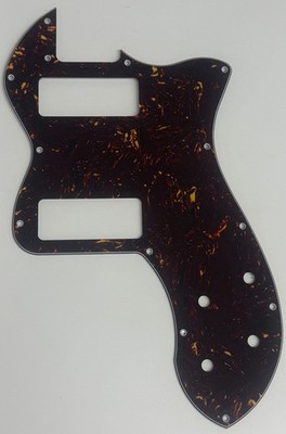 For Fit Fender Tele Classic Player Thinline P90 Guitar Pickguard Brown Tortoise