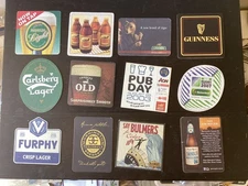 12 different Australian Breweries Issued  Beer  COASTERS,  Y16