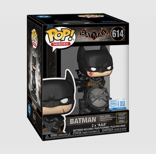 Funko Pop Premium Batman Arkham Knight Lights and Sounds Exclusive # 614 PreSale