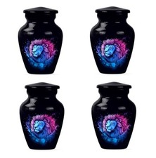 Lion Urn, Urns for Human Ashes Adult man, Funeral Urns for Men Size,3" 