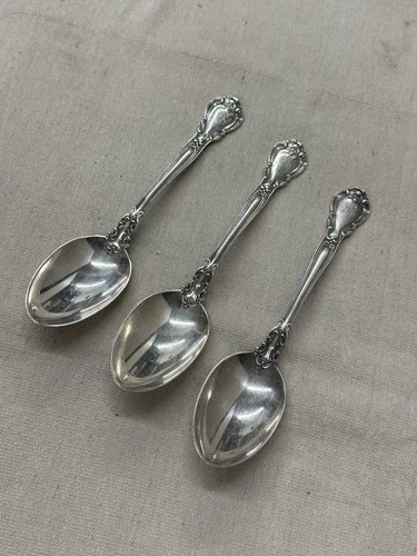 Gorham Chantilly Sterling 237 grams Serving  Spoons Large 8.5” Spoon X 3 Silver