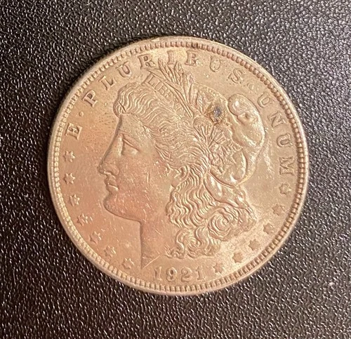 1921 $1 Morgan Silver Dollar - XF condition