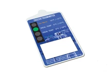 GO GREEN Freezer Thermometer - Keep Food Safe w/ hole  -  1 Qty.