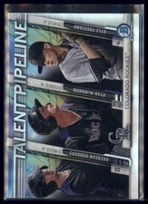 2017 Bowman Chrome Talent Pipeline Brendan Rodgers Ryan McMahon #TP-COL
