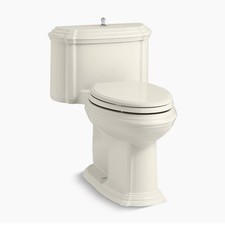 One-piece compact elongated toilet with concealed trapway, 1.28 gpf K-3826-96