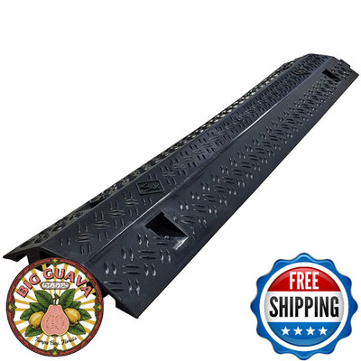 EZ Hidewire EZ Runner Slim PVC Drop Over Cable Ramp Cable Protector - Single Cha