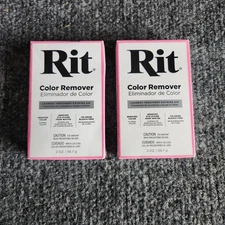 🎨 Rit Dye Color Remover Powder, Laundry Treatment Non-Chlorine 2oz, Lot of 2