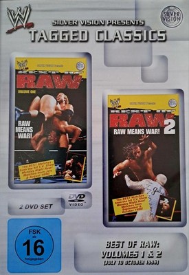 WWE WWF TNA Wrestling Tagged Classics: Best of RAW Vol. 1 & 2: July-October 1996