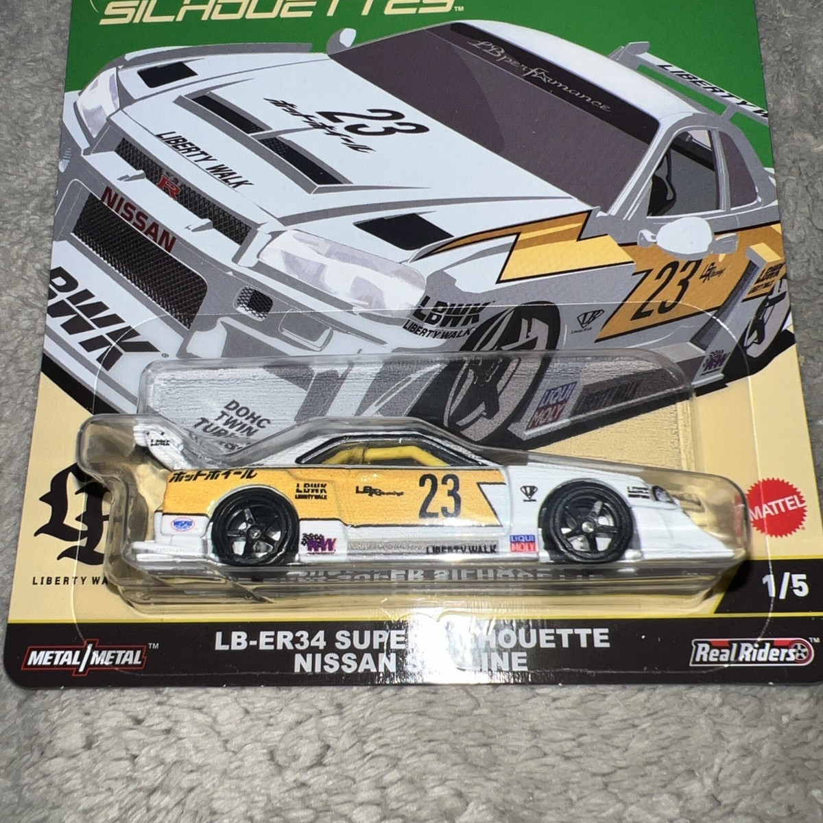 ミニカー Hot Wheels LB-ER34 Super Silhouette Hot-Wheels-Premium-Car-Culture