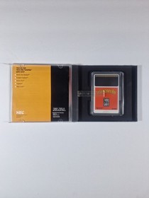 The Legendary Axe NEC TurboGrafx 16 TurboDuo Hu Card Game COMPLETE IN BOX