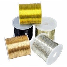 0.3/0.4mm Colorfast Coppers Wire For Bracelet Necklace Jewelry DIY Accessories