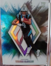 2025 Panini Phoenix NFL Trading Card Color Blast  Tetairoa McMillan #5 (RC)