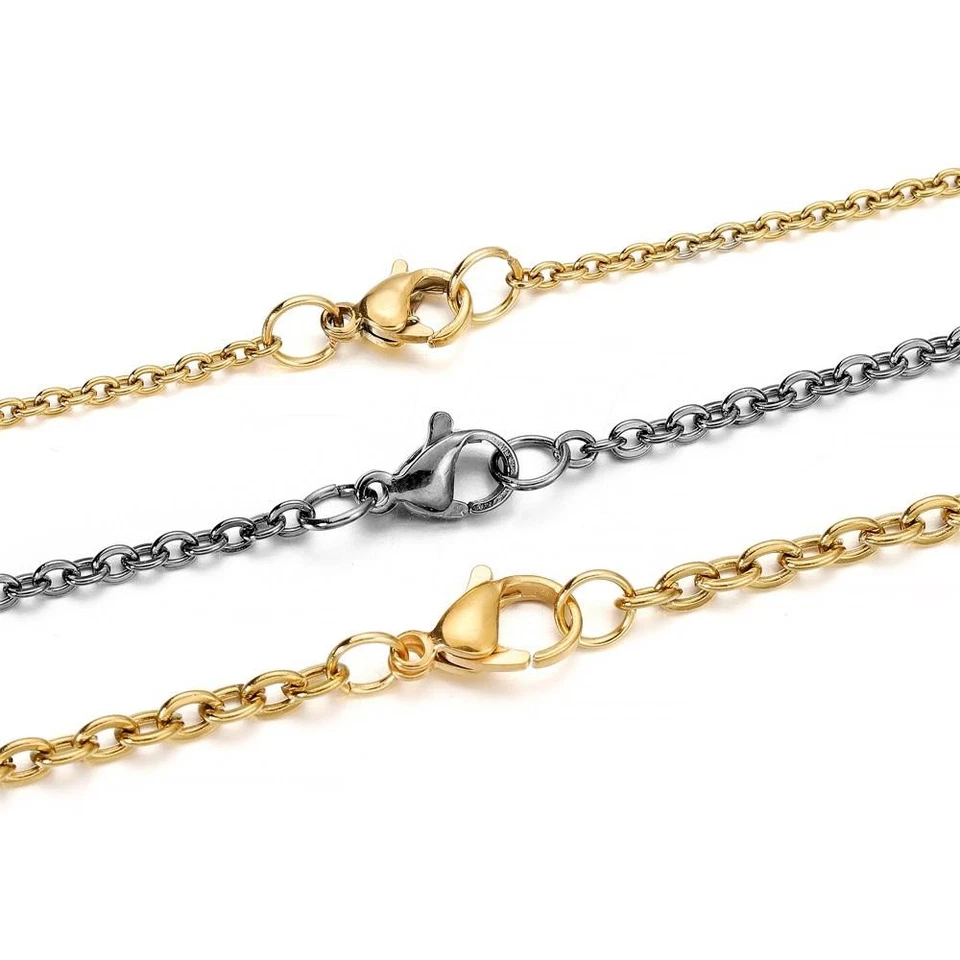 Cierres de langosta hallazgos de joyería 100 piezas hágalo usted mismo pulsera collar ganchos de cadena a granel Foto 4 de 4