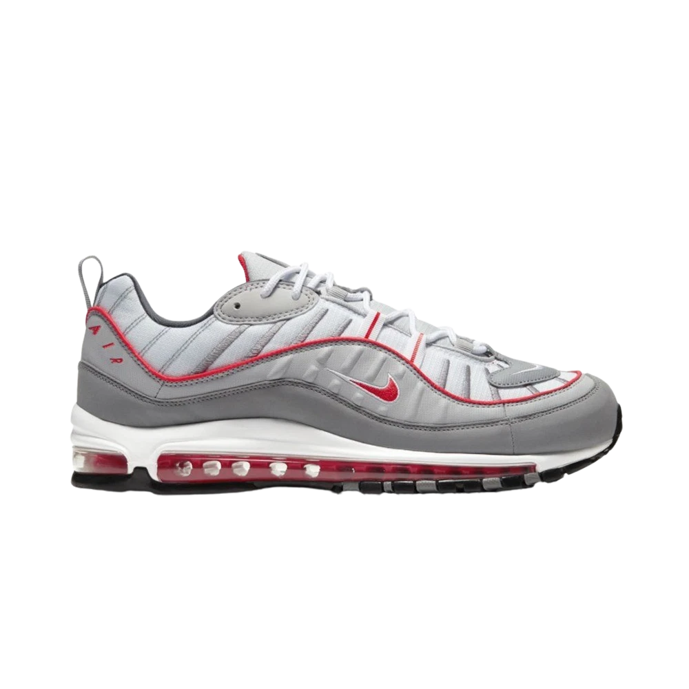 Nike Air Max 98 Particle Grey Red for Sale | Authenticity