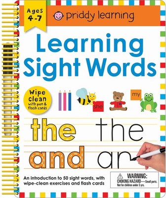 Sight Words : Includes a Wipe-Clean Pen and Flash Cards! by Roger Priddy