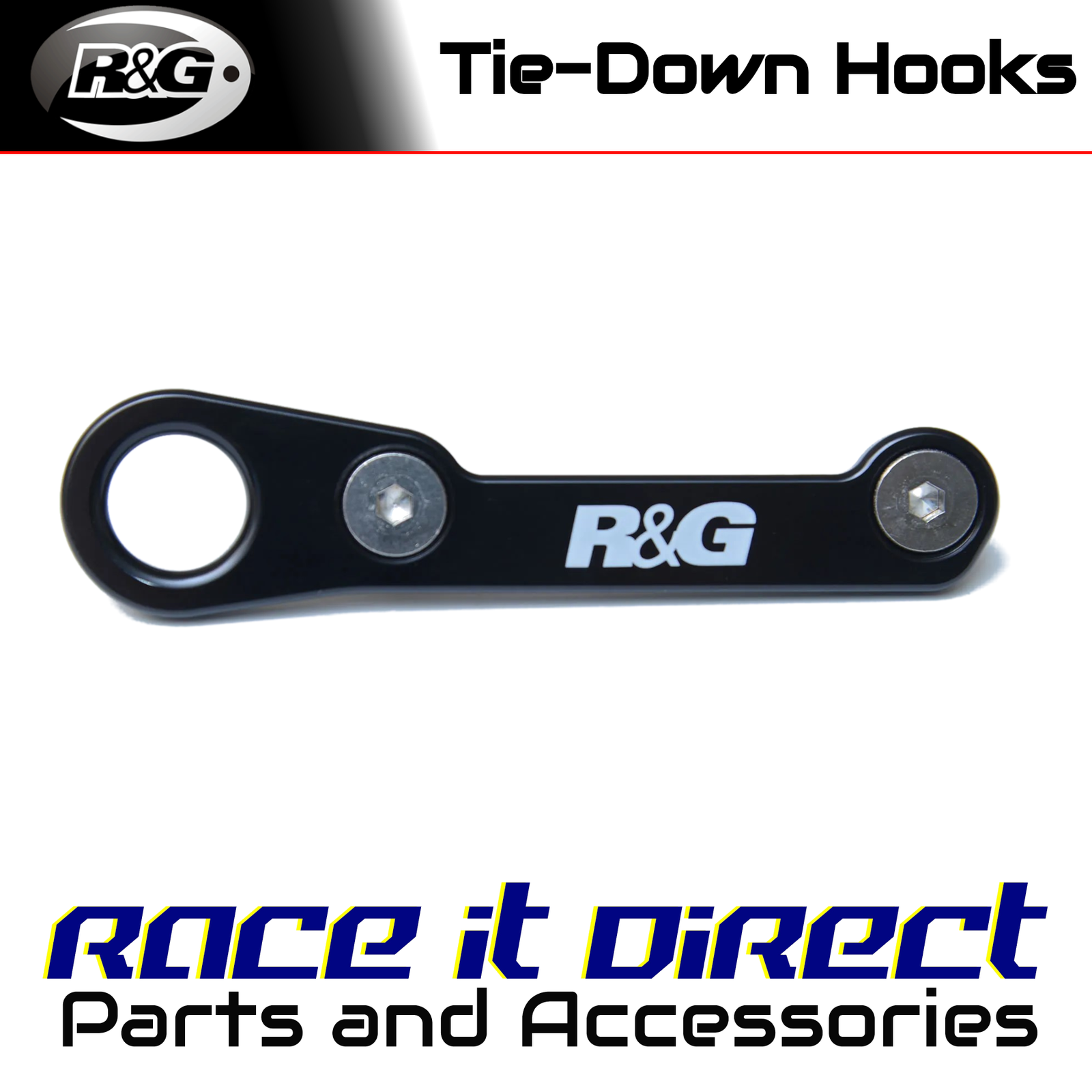 R&G - TH0008BK - Tie-Down Hooks