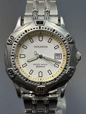 Working CASIO OCEANUS OC-700 watch Japan Import Rare